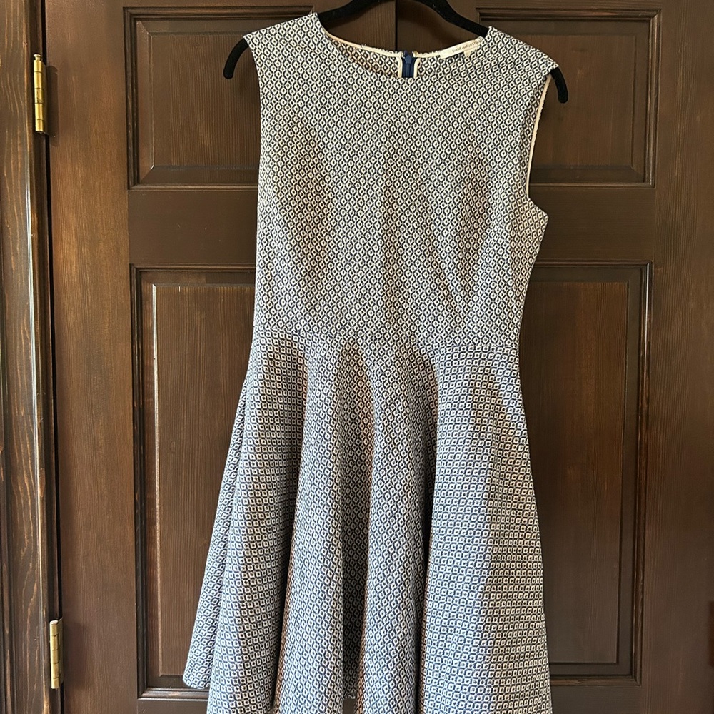 Diane Von Furstenberg Fit and Flare Midi Dress